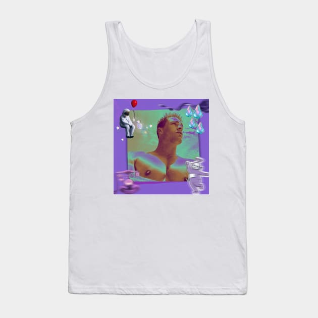 Colton's Perky Pecks Tank Top by DestroyMeDaddy